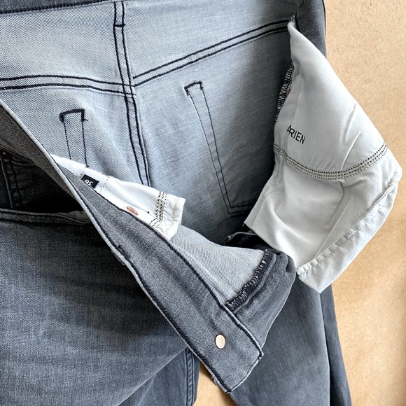 For All Mankind Men's Jeans Light Stone Black Size 36 - Picture 5 of 10